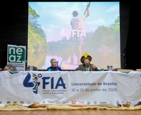 Abertura do 4º Fórum Internacional sobre a Amazônia. 10/06/2025. Foto: Beto Monteiro/Ascom UnB